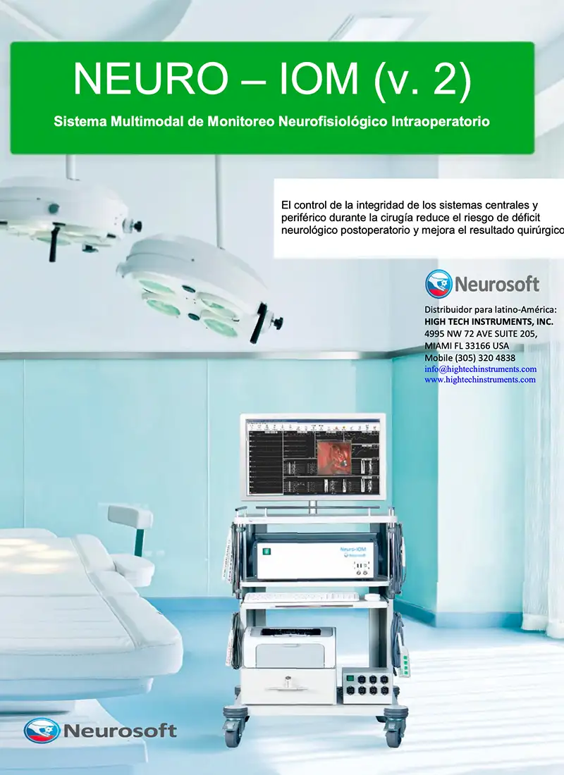 Catálogo Sistema de Monitoreo Intraoperatorio (IOM)